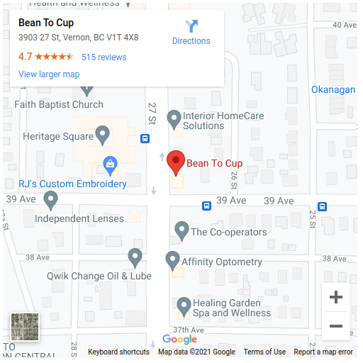 Bean to Cup on Google